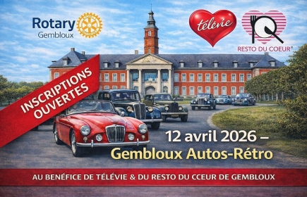 Balade ancêtres auto/moto  + exposition de véhicules

Lieu : Abbaye des Facultés Universitaires de Gembloux